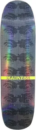 Madness Eye Dot Holographic Skateboard Deck