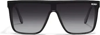 Quay - Sunglasses for Men & Women, Shield Lenses with UV Protection, Oversized Sunglasses (Nightfall Medium)
