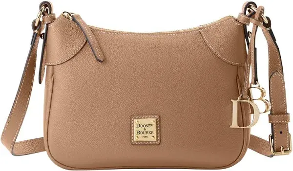 Dooney & Bourke Women's Sorrento Leather Crossbody Hobo 22 Bag