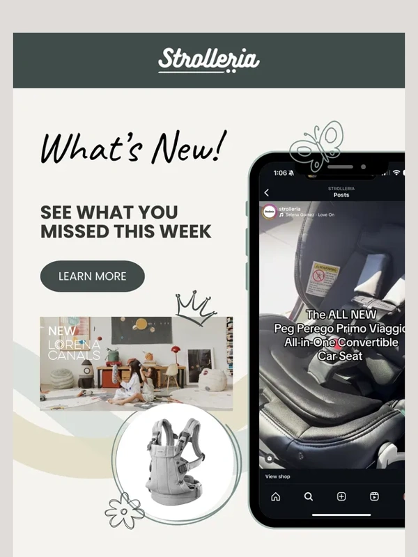 Strolleria - New Arrivals + Sneak Peek at the Vista V3 ?