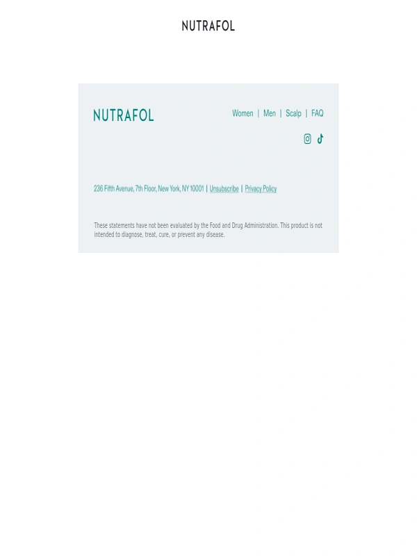 Nutrafol - Our gift to you: FREE travel kit with purchase