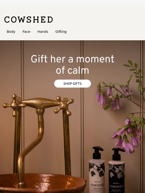 Cowshed - Mother's Day Gifts to Impress + Your Free Gift