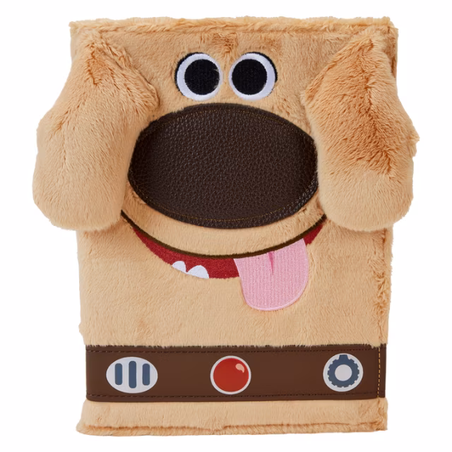 Pixar Up 15th Anniversary Dug Plush Refillable Stationery Journal