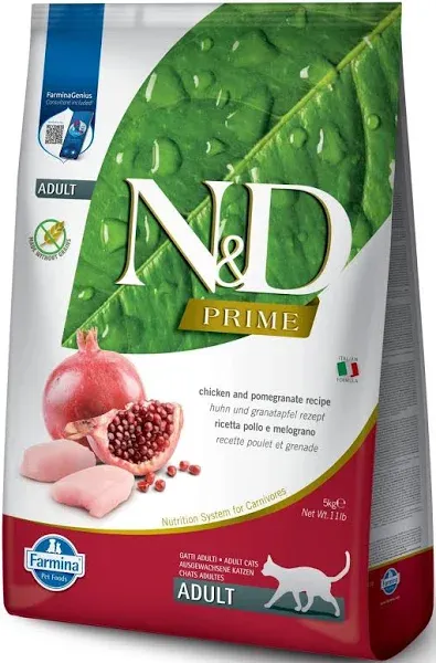 Farmina N&D Prime Chicken & Pomegranate Dry Cat Food