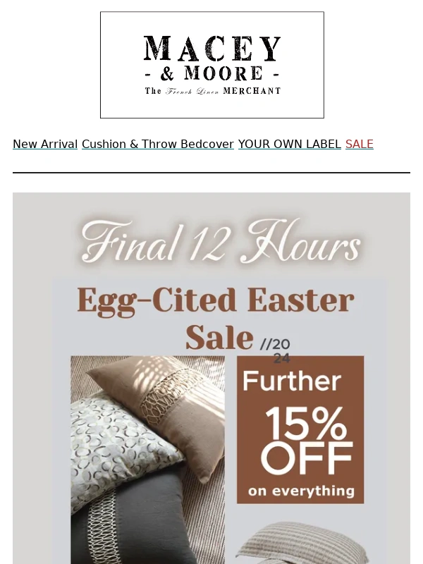 Macey - ⏰Final 12 Hours | 15% OFF Everything Easter Sale !⏰