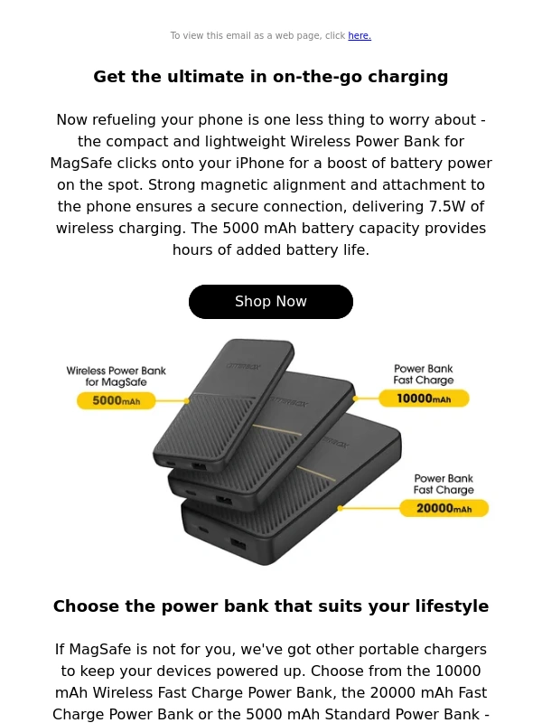 OtterBox - Just dropped: new Wireless Power Bank for MagSafe ?