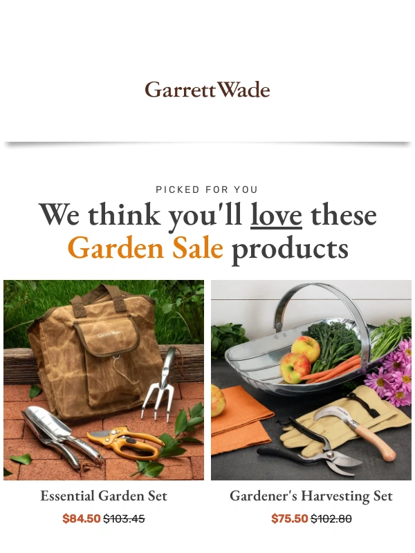 Garrett Wade - ? Garden Sale: 30% Off!