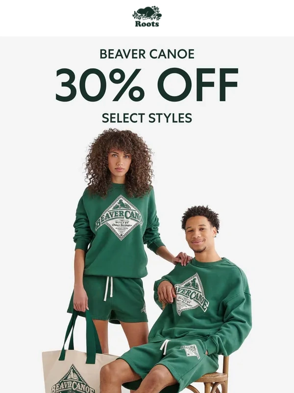 Roots - Have You Shopped Beaver Canoe on Sale?