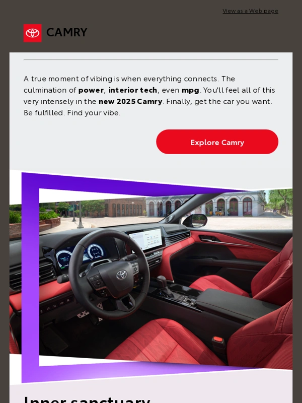Toyota - The New 2025 Camry Is Coming