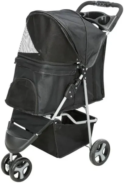Trixie Foldable Pet Stroller for Cats and Dogs
