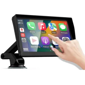 Wireless 7" Car Stereo w/Apple CarPlay & Android Auto