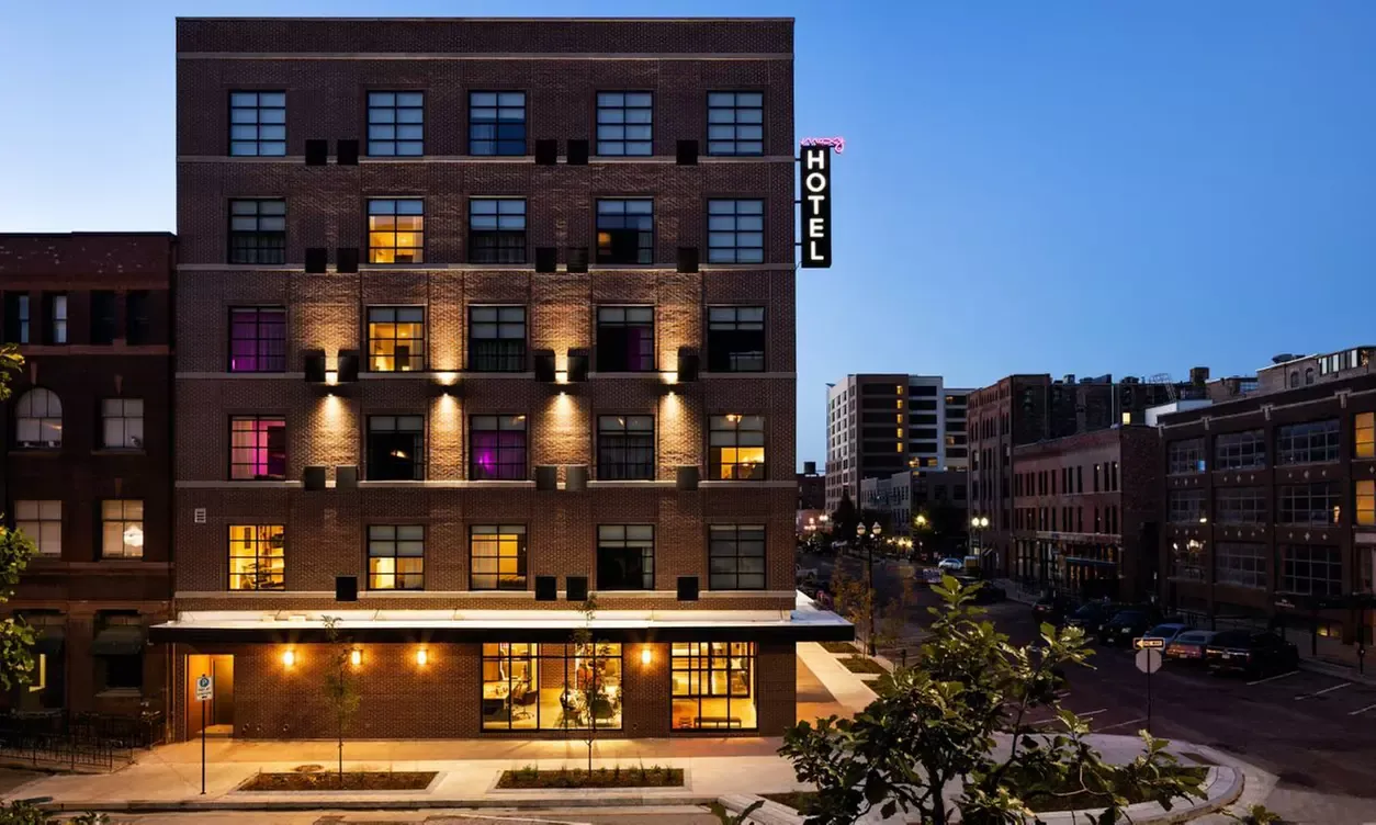 Hotel stay at Moxy Omaha Downtown in Nebraska