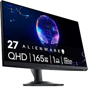 Dell Alienware AW2724DM 27-inch QHD 165Hz Gaming Monitor