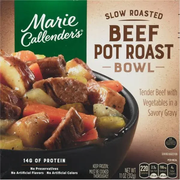 Marie Callender's Beef Pot Roast Slow Roasted 11oz