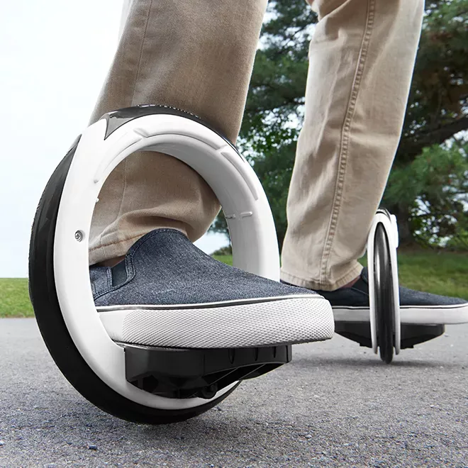 Boardless Skateboard by Sharper Image - Black/White