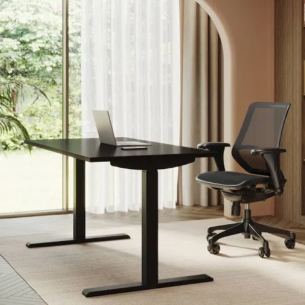 Realspace Magellan Pneumatic Height-Adjustable Standing Desk