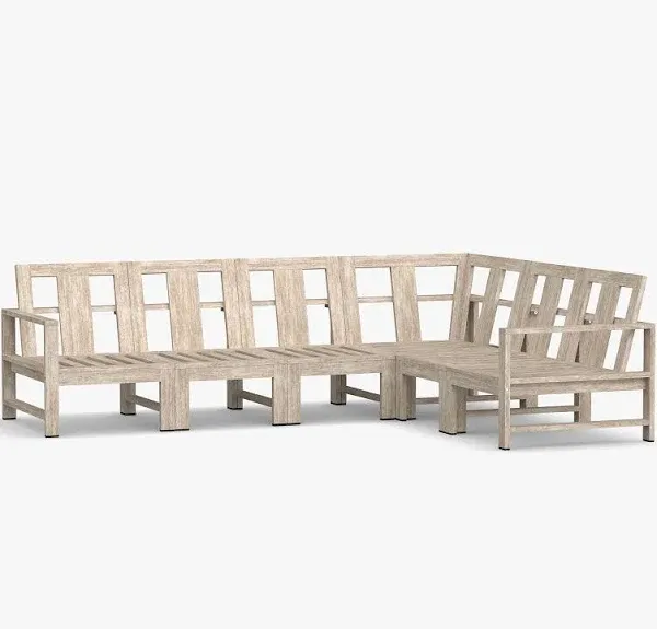 Pottery Barn Outdoor Indio 6-Piece Sectional Frame