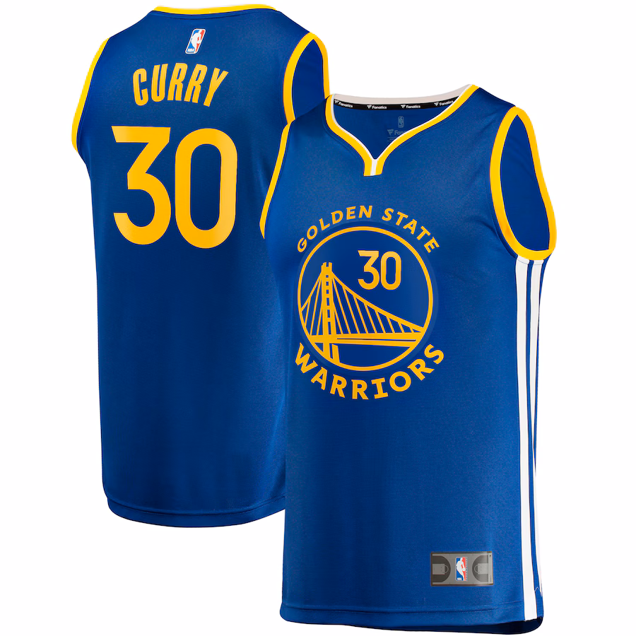 Stephen Curry Golden State Warriors Fanatics Fast Break Replica Jersey - Icon Edition - Royal