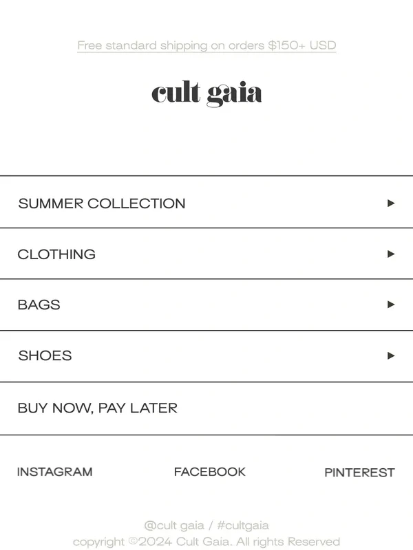 CULT GAIA - THE SUMMER SALE STARTS NOW