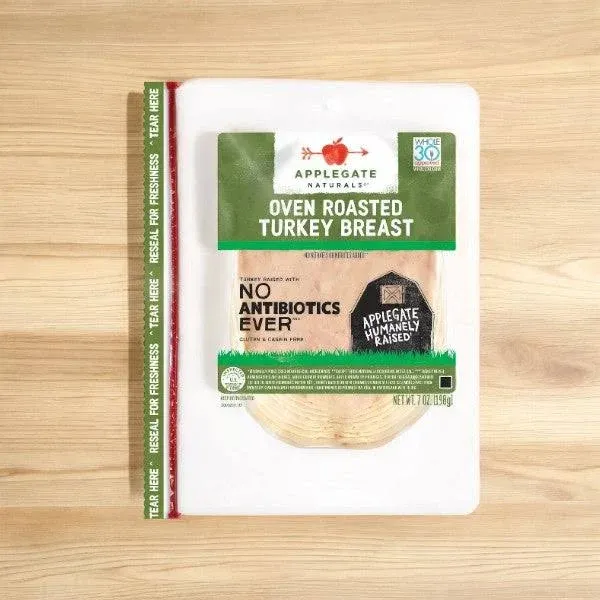 Applegate Natural Sliced Oven Roasted Turkey Breast