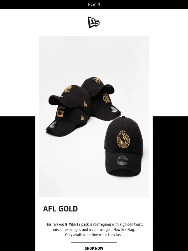 New Era - Stay Golden with New AFL Exclusives