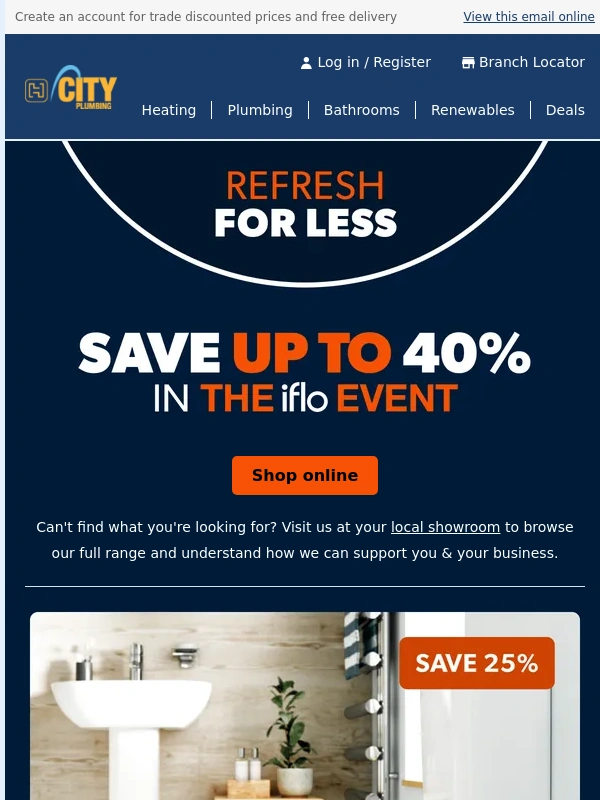 City Plumbing - The savings are in full flo' ?