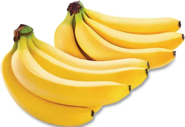 Fresh Organic Bananas 6 lbs (2 Bundles/Pack)