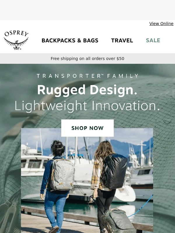 Osprey Packs - Say hello to the updated Transporter Family