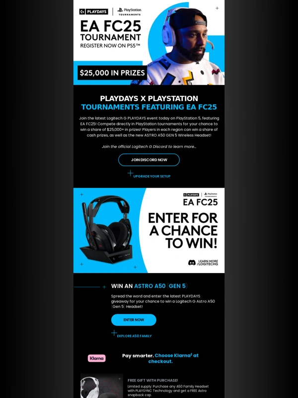 Logitech G - Ending this Weekend! Hurry & Play EA FC25,Win Logitech G Prizes…