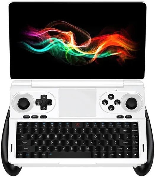 GPD WIN Mini Super Lightweight 7-inch Handheld Gaming PC 2025 New - WhatGeek White / EU / AI 9 HX 370+32GB+2TB+Grip