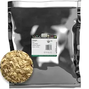 Frontier Ginger Root, Cut & Sifted, Organic 1 lb.