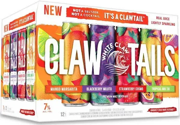 White Claw Clawtails Variety Pack 12oz