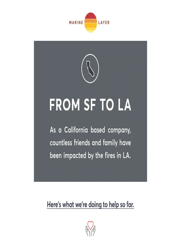 Marine Layer - How we’re helping LA