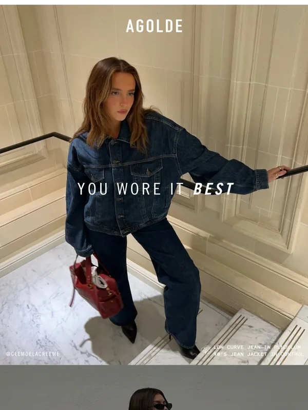 Agolde - You Wore It Best