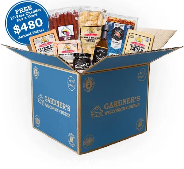Curated Cheese and Meat Subscription Box
