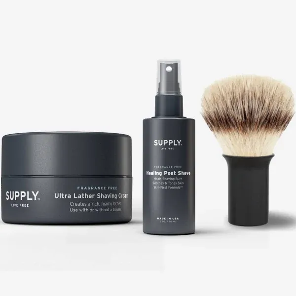 Supply Shave Accessories Set