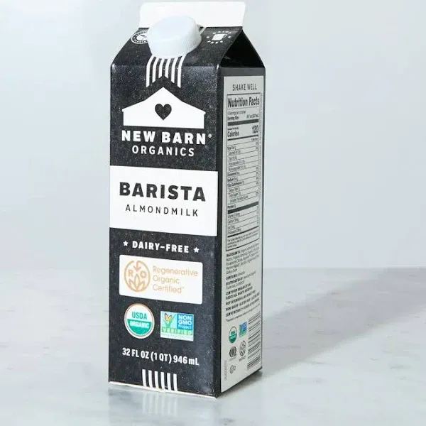 New Barn Barista Almond Milk