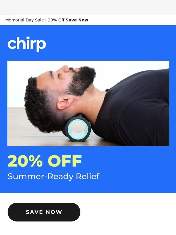 Chirp - Summer-Ready Relief
