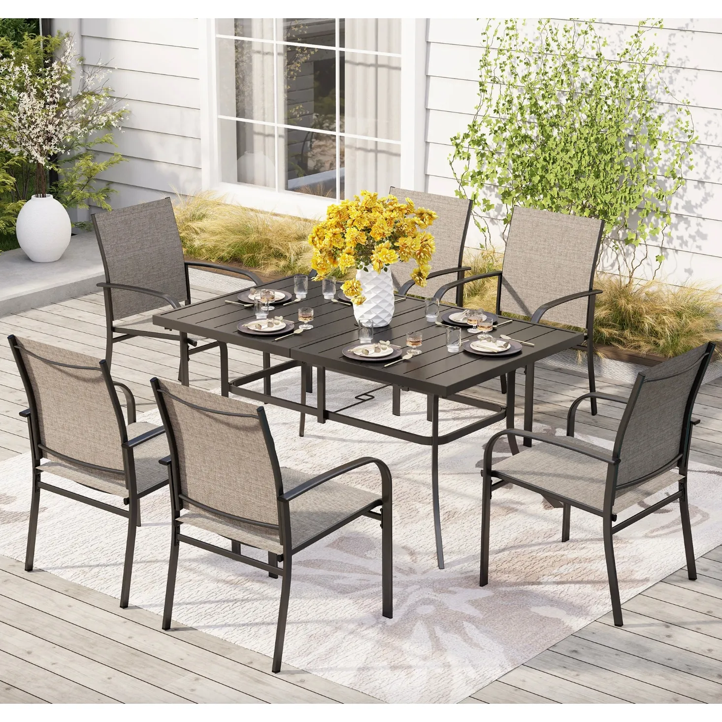 7pc Patio Dining Set