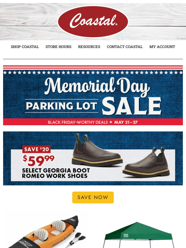Coastal Farm and Ranch - 2 More Days of Black Friday-Worthy Deals—Grills,Pools,Feed,Fencing & Apparel on SALE