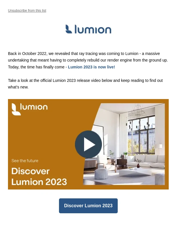 Lumion - Lumion 2023 is now available