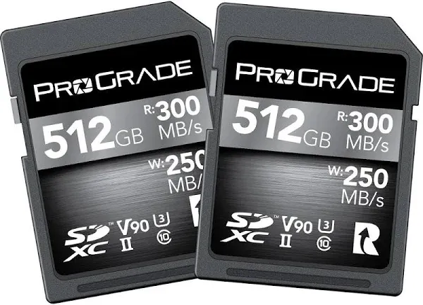 ProGrade Digital SDXC UHS-II V90 Memory Card