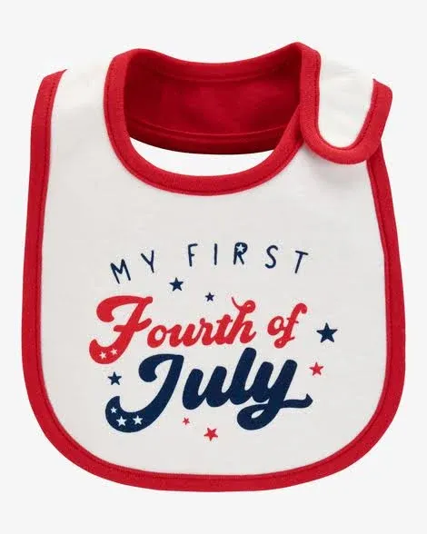 Carter's Baby My First Fourth of July Teething Bib