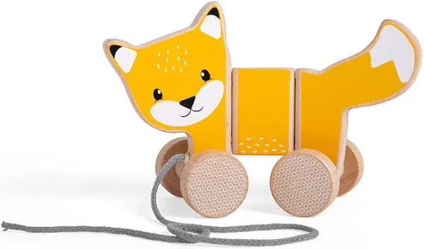 Bigjigs Toys FSC Certified Pull Along Fox