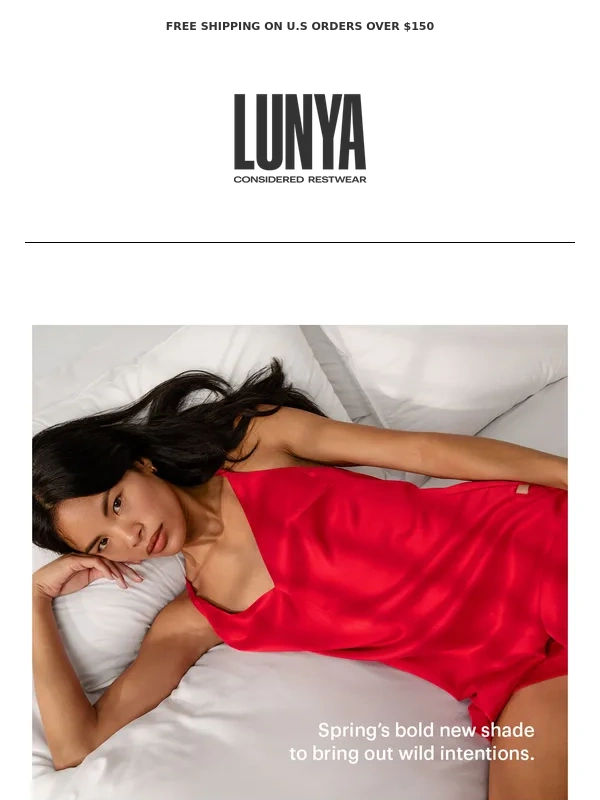 Lunya - NEW UNTOLD SCARLET