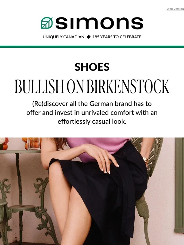 Simons - Birkenstock: (re)discover the brand