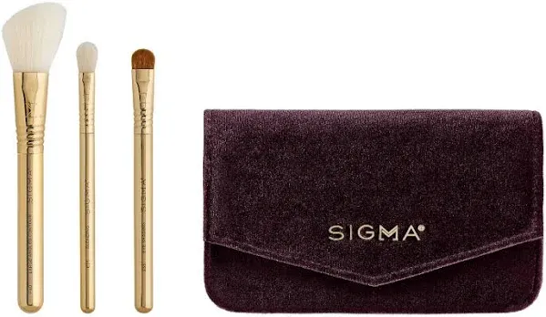 Sigma Beauty Elite Essential Trio Brush Set