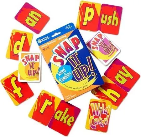 Learning Resources Snap It Up! Phonics & Reading Game