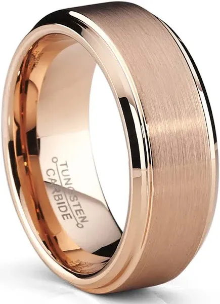 Men's Tungsten Wedding Band Ring