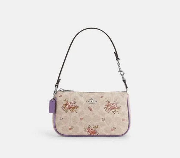 Coach Women's Nolita 19 Signature Canvas Wristlet